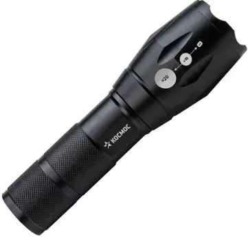 Фонарь Космос KosAL_5W авиационный алюминий, 5Вт Q5 LED, питание 1*3.7V 18650 Li-on.