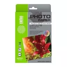 Фотобумага Cactus CS-GA518050 A5/180г/м2/50л./белый глянцевое для струйной печати