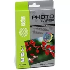 Фотобумага Cactus CS-GA620050 200г/м2/50л./белая, глянцевая для струйной печати