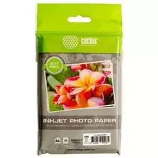 Фотобумага Cactus CS-GA620050ED /200г/м2/50л./белый глянцевое для струйной печати