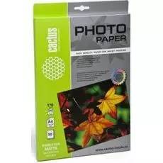 Фотобумага Cactus CS-MA417050DS A4/170г/м2/50л./белая, матовая/матовая для струйной печати