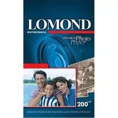 Фотобумага Lomond 1106203 для струйной печати 200 г/м2 односторонняя Super Glossy Bright 10х15, 750л