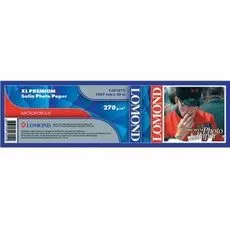 Фотобумага Lomond 1201073 XL Premium Satin Photo Paper, ролик 1067мм х 50,8 мм, 270 г/м2, 30 метров.