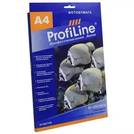 Фотобумага ProfiLine PL_GP_260_A4_m_50 микропористая глянцевая, 260 г/м2, А4, 50 л, 5760 dpi (Mi)