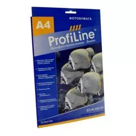 Фотобумага ProfiLine PL_TSP_260_A4_m_25 микропористая фактурный сатин, 260 г/м2, А4, 25 л, 2880 dpi