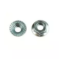 Гайка DKC CM100800inox с насечкой, препятствующей откручиванию М8, нержавеющая сталь, "M5 Combitech" (уп100шт)