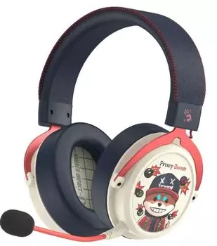 Гарнитура A4Tech Bloody MR595 Proxy Boom бежевая/черный мониторные BT/Radio оголовье (2000430)