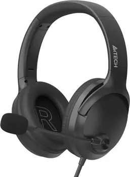 Гарнитура A4Tech Fstyler FH280U белая 2м мониторные USB оголовье (2050285)