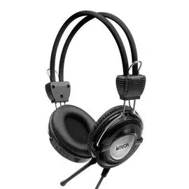 Гарнитура A4Tech HS-19 20 - 20000 Гц, mini jack 3.5 mm, Gray
