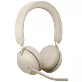 Гарнитура беспроводная Jabra Evolve2 65 26599-999-898 Link380c MS Stereo beige