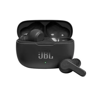 Гарнитура беспроводная JBL Wave 200TWS черный беспроводные bluetooth в ушной раковине (1891322)