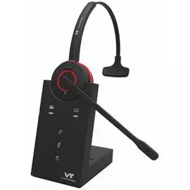 Гарнитура беспроводная VT VT9400 моноауральная, HD звук, Safetone, шумоподавление, LED-индикация, для использования с компьютером и любым IP-телефоном