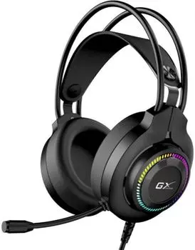 Гарнитура Genius HS-GX580U 31710028400 игровая, USB, 2.0м, black