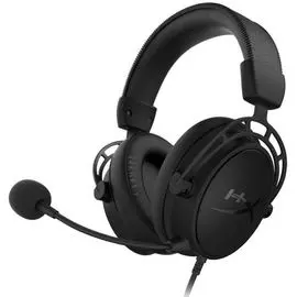 Гарнитура HyperX Cloud Alpha S Blackout 4P5L2AA черная, оголовье, кабель 1м