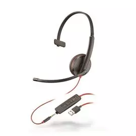 Гарнитура Plantronics BlackWire C3215-A jack 3.5/USB-A