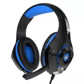 Гарнитура проводная Crown CMGH-101T CM000001741 голубой, 3.5мм, 2.1 м, 20Гц-20,000 Гц