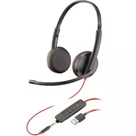 Гарнитура Plantronics BlackWire C3225-A стерео, jack 3.5/USB-A