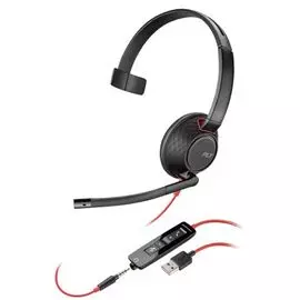 Гарнитура Plantronics BlackWire C5210-A jack 3.5/USB-A