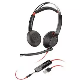 Гарнитура Plantronics BlackWire C5220-A jack 3.5/USB-A