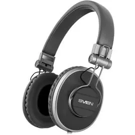Гарнитура проводная Sven AP-920M SV-017910 серая, с микрофоном