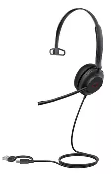 Гарнитура проводная Yealink UH35 mono UC USB-C/A