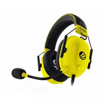 Гарнитура Razer BlackShark V2 - ESL Edition RZ04-03230500-R3M1 черные/желтые, 7.1 Virtual, для PS4, PS5, Xbox Series X|S, 12 Гц - 28000 Гц, 32Ом, пров