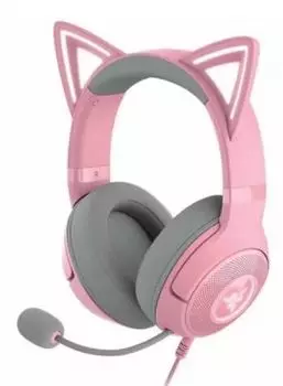 Гарнитура Razer Kraken Kitty V2 RZ04-04730200-R3M1 Quartz Edition USB Headset with RGB Kitty Ears