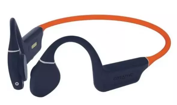 Гарнитура wireless Creative Outlier Free Plus 51EF1081AA002 накладные оранжевый/синий bluetooth шейный обод (2064819)