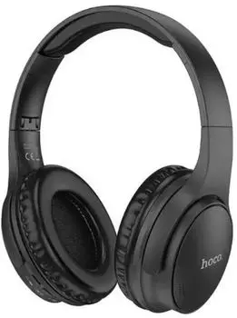 Гарнитура wireless Hoco Mighty W40 W40 BLACK накладная черная bluetooth оголовье (2001991)