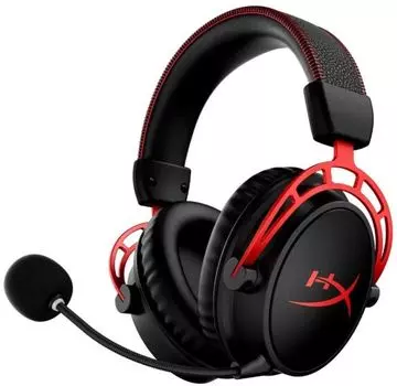Гарнитура wireless HyperX Cloud Alpha (CA002) 4P5D4AA черная/красная 1.8м мониторная Radio оголовье