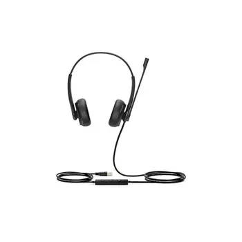 Гарнитура Yealink UH34 SE Dual UC USB-C Дуо, HD звук, USB Type-C