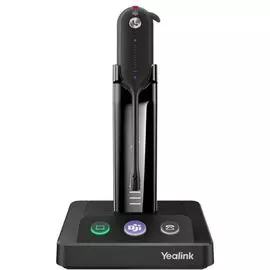 Гарнитура Yealink WH63 Teams беспроводная, HD звук, 160м DECT, шумоподав, USB-хаб