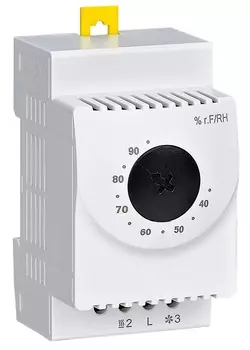 Гигростат DKC R5GS01 с регулируемым диапазоном влажности 35…95%, переключающий контакт, "RAM Klima"