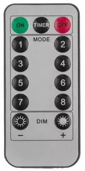 Гирлянда NEON-NIGHT 217-203 Контроллер с радиопультом для уличных гирлянд Сеть и Нить управляемая (твинкл), белый