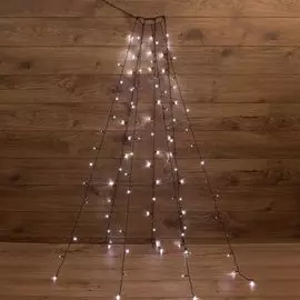 Гирлянда NEON-NIGHT 235-085 с кольцом, 7 нитей по 1,8 метра, цвет диодов белый, не соединяется