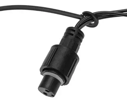 Гирлянда NEON-NIGHT 235-286 Занавес 2х0,8м 160 LED ТЕПЛЫЙ БЕЛЫЙ черный ПВХ IP65 постоянное свечение 230В нужен блок 303-500