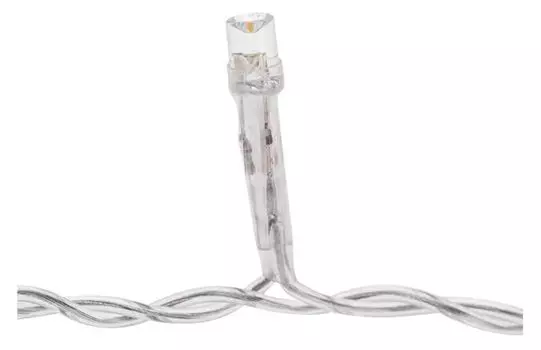 Гирлянда NEON-NIGHT 255-076 светодиодная Арка со звездами 2,5х1,2м, 136LED ТЕПЛЫЙ БЕЛЫЙ, прозрачный ПВХ, IP20, свечение с динамикой, 230В, не соединяе