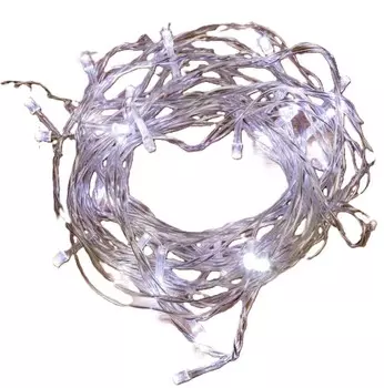 Гирлянда NEON-NIGHT 303-305 ТВИНКЛ 20 м, прозрачный ПВХ, 160 LED белый, не соединяется