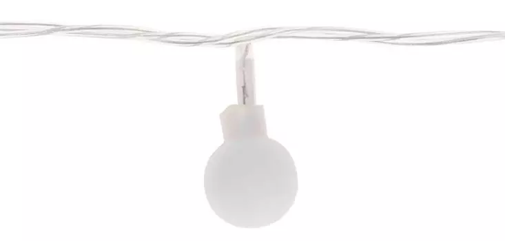 Гирлянда NEON-NIGHT 304-022 светодиодная шарики 5м, 20LED, IP20, прозрачный провод, свечение мульти (RG/RB), контроллер, 8 режимов, 230В