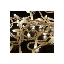 Гирлянда NEON-NIGHT 305-136 нить 10м, постоянное свечение, белый ПВХ, 24В, цвет: тёплый белый