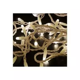 Гирлянда NEON-NIGHT 305-236 нить 10м, с эффектоммерцания, белый ПВХ, 24В, цвет: тёплый белый