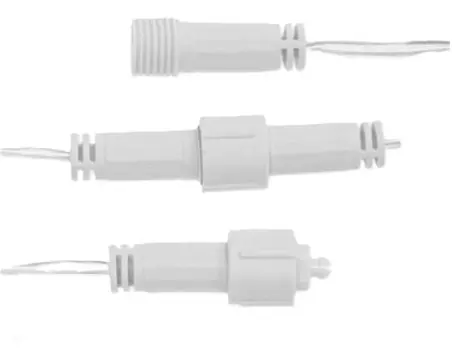 Гирлянда NEON-NIGHT 305-386 нить 10м (2 модуля x 5м) 200 LED теплый белый прозрачный ПВХ IP65 постоянное свечение 24В соединяется нужен транс-ор 531-1