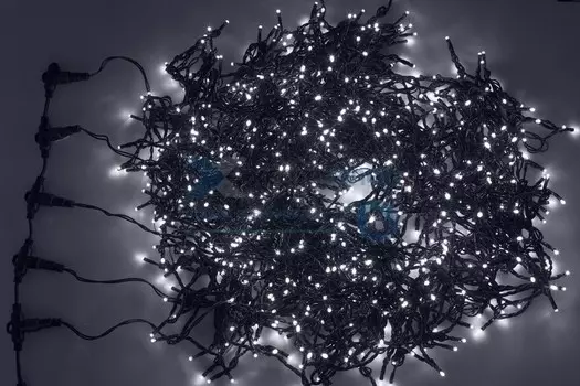 Гирлянда NEON-NIGHT 323-605 LED ClipLight 24V, 5 нитей по 20метров, цвет диодов белый, Flashing (белый)