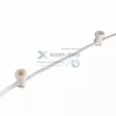 Гирлянда NEON-NIGHT 331-252 Belt-Light 2 жилы шаг 40 см патроны e27 влагостойкая IP54 белый провод (100м)