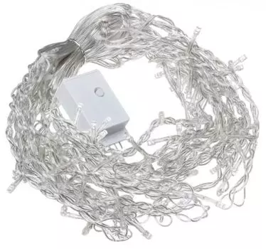 Гирлянда TDM SQ0361-0069 светодиодная "Занавес" 1,5х1,5 м, 168LED, белый, 8 режимов, 250 В, IP20