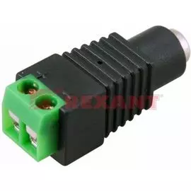 Гнездо Rexant 14-0315 2.1х5.5 с клеммной колодкой