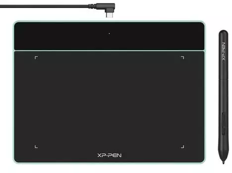 Графический планшет XP-Pen Deco Fun Small зеленый