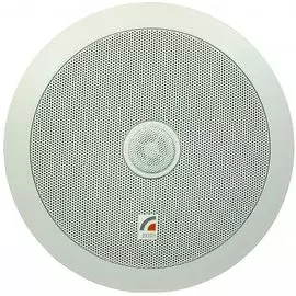 Громкоговоритель потолочный Roxton PA-20T 20/10 Вт, двухполосный, 50 - 20000 Гц, 95 дБ, D230х90мм, Пластик / белый