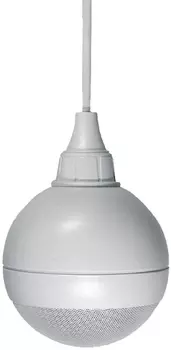 Громкоговоритель потолочный Тромбон Глагол-ПШ-10 подвесной, сферический, 10 Вт, 30/100В, 105 дБ, 90Гц-16кГц, диаметр 180мм, пластик, цв.белый