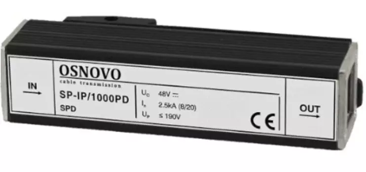 Грозозащита OSNOVO SP-IP4/1000PD